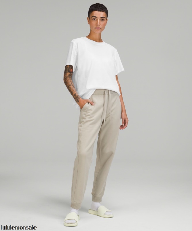 Lululemon Damen DELULU321 | All Yours Baumwoll T-shirt Weiß